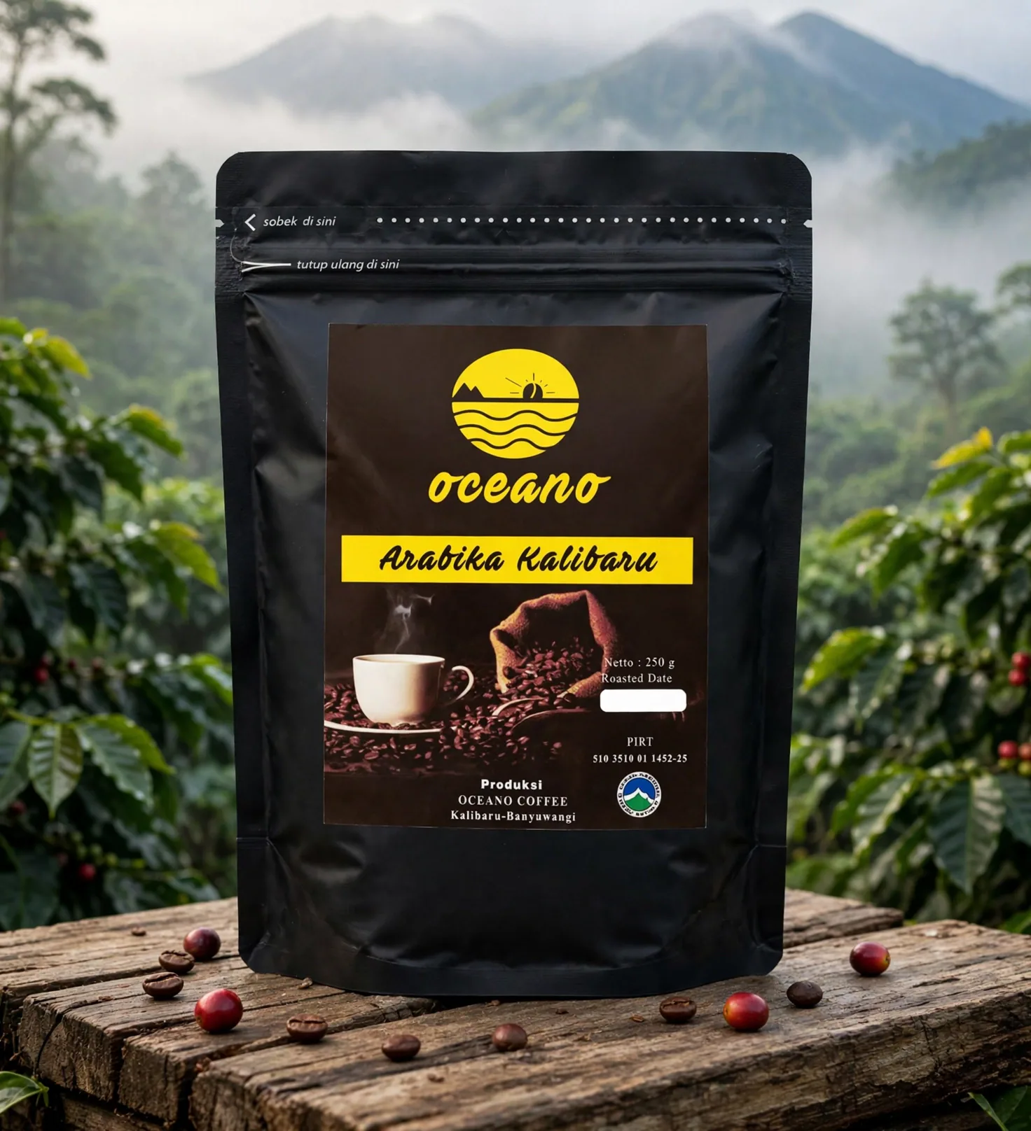 Arabika Kalibaru - produk UMKM unggulan warga